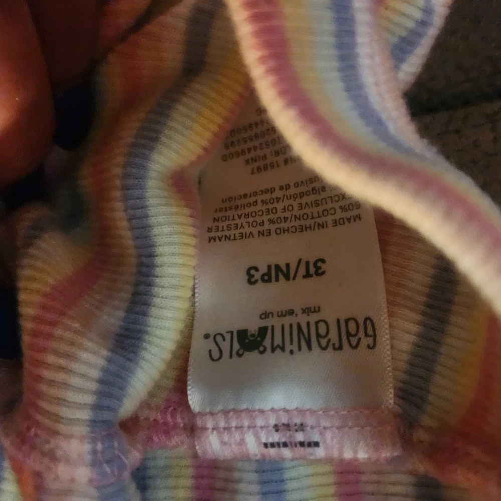 Garanimals Pastel Striped Diaper Cover